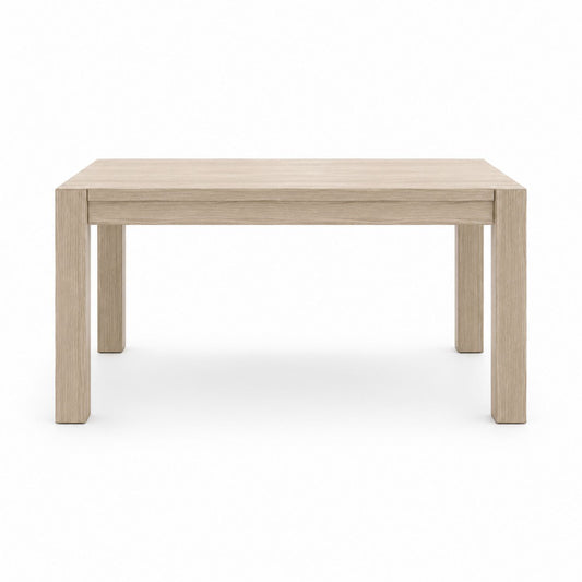 Rectangular Oak Veneer Dining Table 150cm x 90cm x 75cm